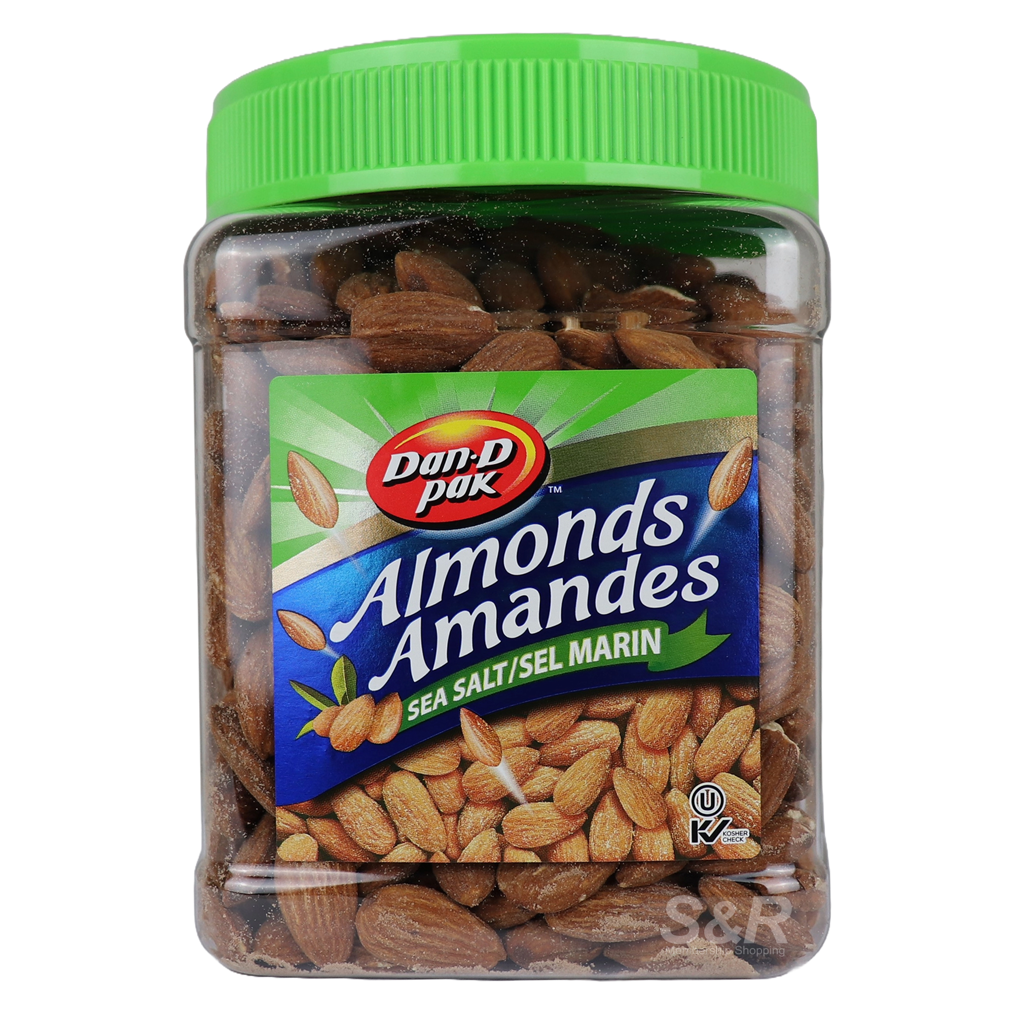 Dan-D Pak Almonds Sea Salt 800g Dan-D Pak Almonds Sea Salt 800g